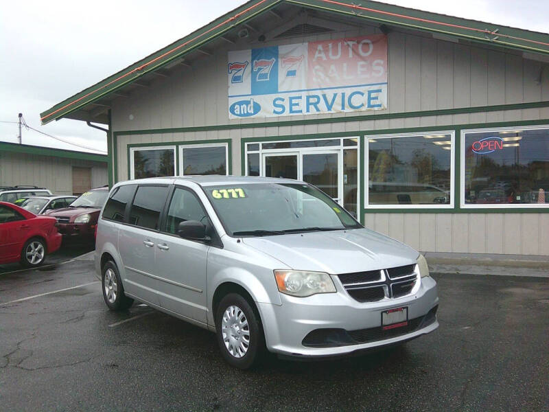 2012 Dodge Grand Caravan for sale at 777 Auto Sales and Service in Tacoma WA