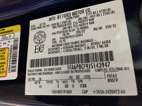 2018 Ford Mustang GT Premium