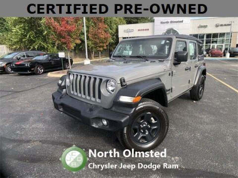 2021 Jeep Wrangler Unlimited for sale at North Olmsted Chrysler Jeep Dodge Ram in North Olmsted OH