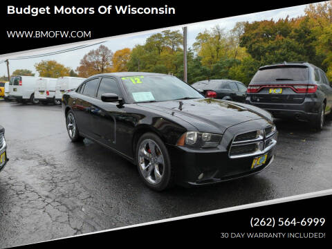 2012 Dodge Charger for sale at Budget Motors of Wisconsin in Racine WI