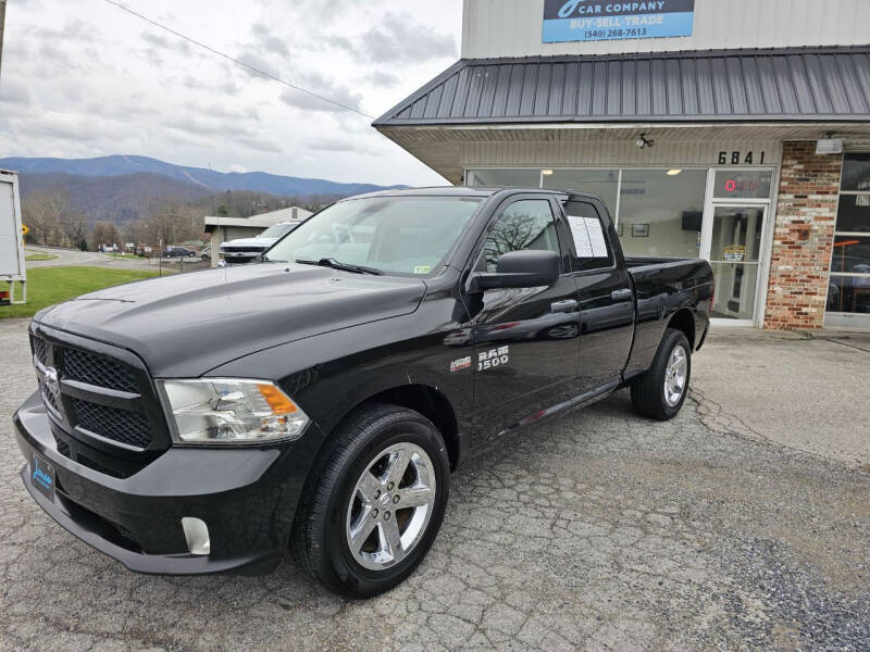 Used 2015 RAM Ram 1500 Pickup Express with VIN 1C6RR7FT4FS689410 for sale in Salem, VA