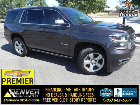 2018 Chevrolet Tahoe Premier