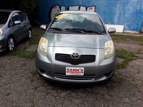 2008 Toyota Yaris for sale at Sann's Auto Sales in Baltimore MD