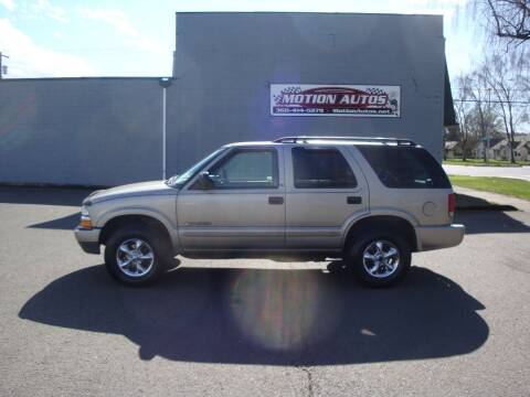 2003 Chevrolet S-10 Blazer for sale at Motion Autos in Longview WA