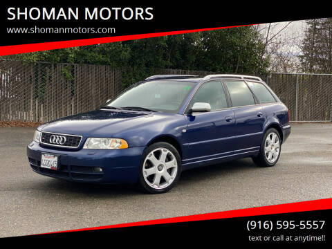 2001 Audi S4 for sale at SHOMAN AUTO GROUP in Davis CA