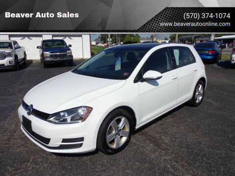 2017 Volkswagen Golf for sale at Beaver Auto Sales in Selinsgrove PA