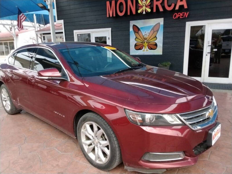 2017 Chevrolet Impala for sale at MONARCA MOTORS INC in San Antonio TX