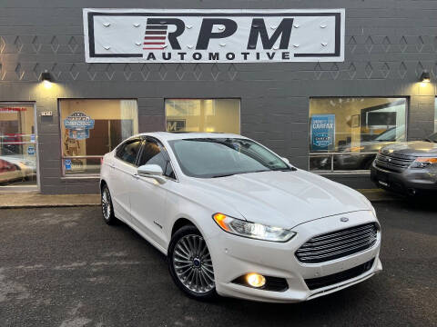 2014 Ford Fusion Hybrid for sale at RPM Automotive LLC in Portland OR