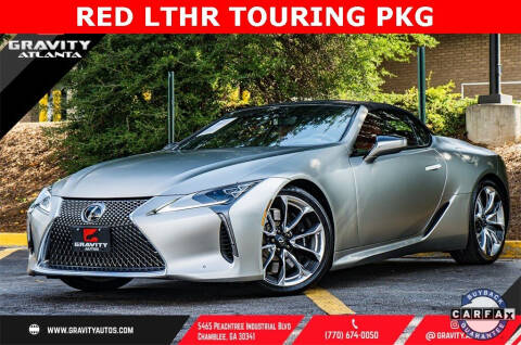2021 Lexus LC 500 Convertible for sale at Gravity Autos Atlanta in Atlanta GA