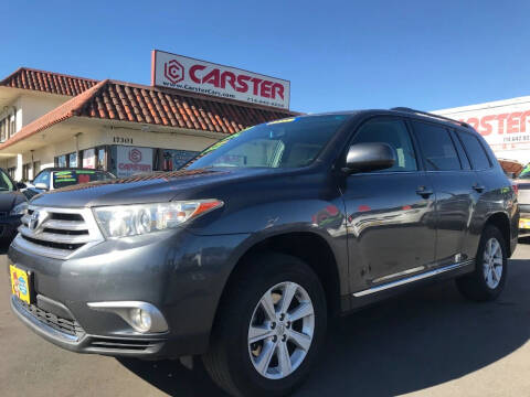 2012 Toyota Highlander for sale at CARSTER in Huntington Beach CA