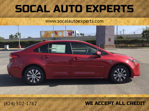 2021 Toyota Corolla Hybrid for sale at SoCal Auto Experts in Culver City CA