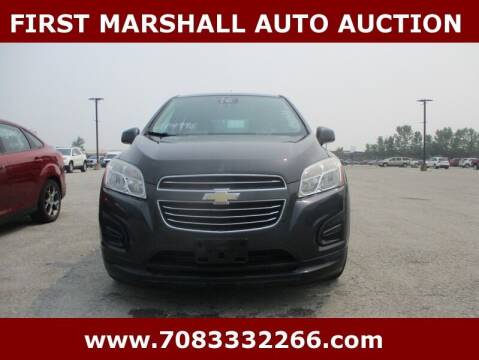 2016 Chevrolet Trax for sale at First Marshall Auto Auction in Harvey IL