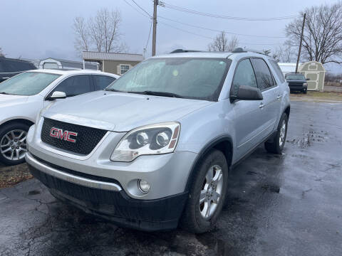 2012 GMC Acadia for sale at HEDGES USED CARS in Carleton MI