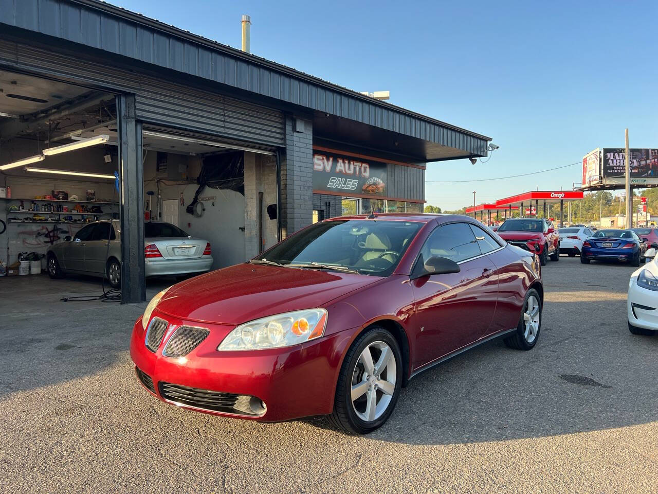 Red 2008 Pontiac G6 GT Convertible GT 2dr Convertible 1