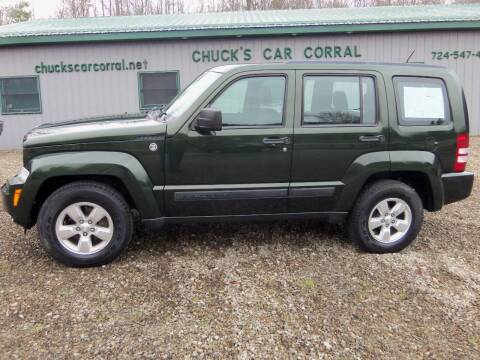 2010 Jeep Liberty for sale at CHUCK'S CAR CORRAL in Mount Pleasant PA