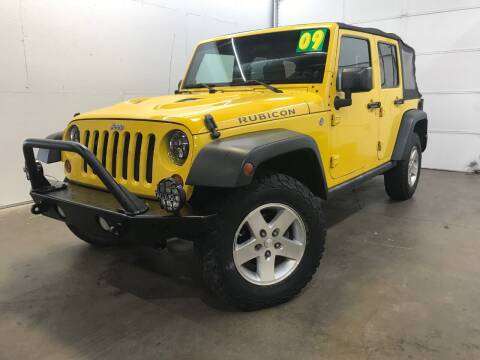 2009 Jeep Wrangler Unlimited for sale at Frogs Auto Sales in Clinton IA