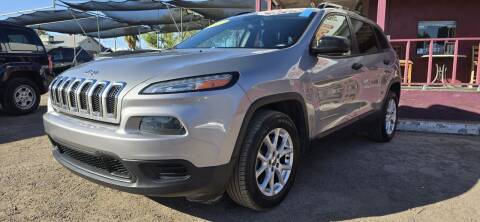 2017 Jeep Cherokee for sale at Fast Trac Auto Sales in Phoenix AZ