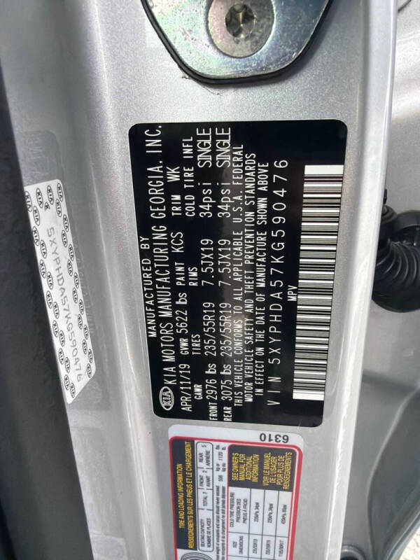 2019 Kia Sorento EX Sport