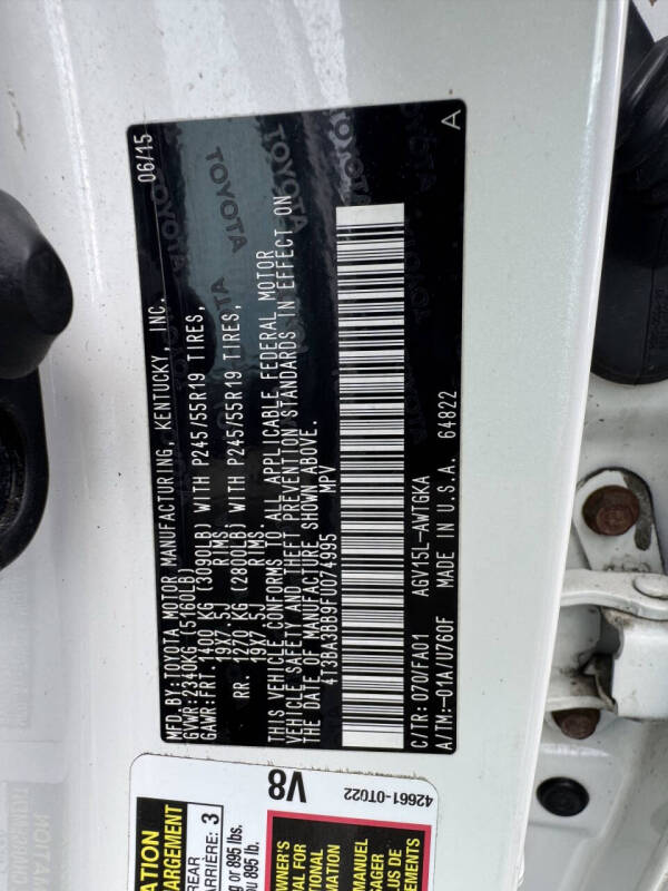 2015 Toyota Venza LE