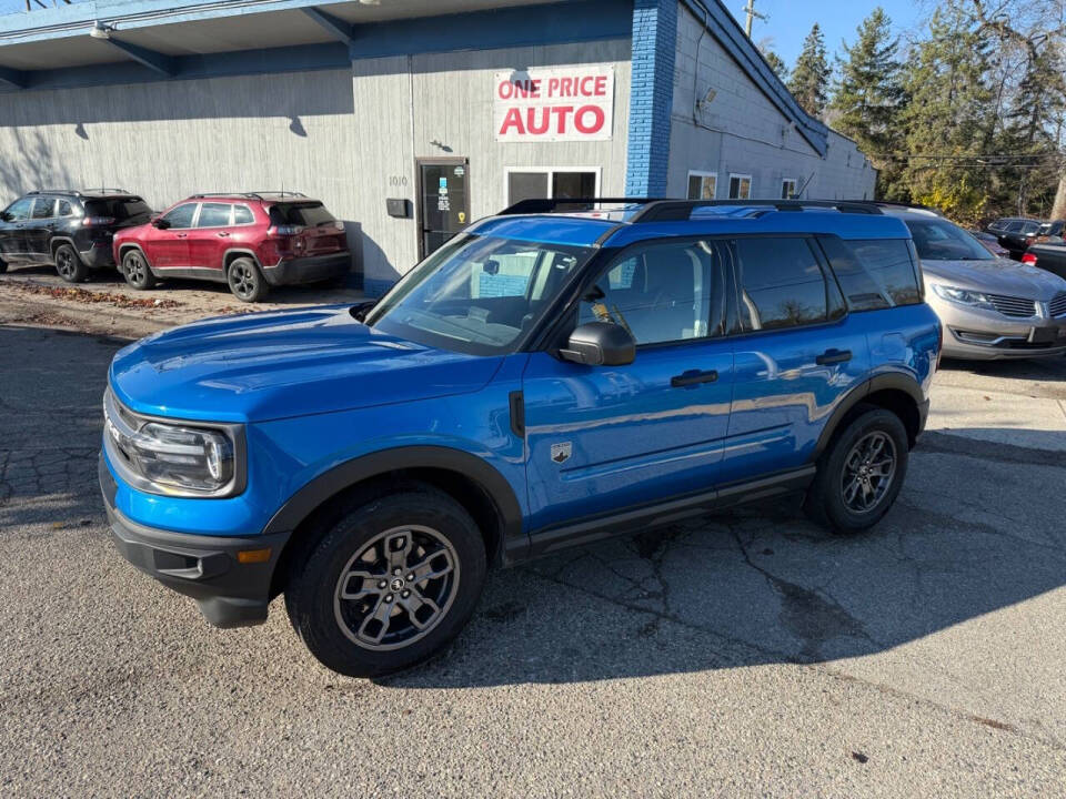 2022 Ford Bronco Sport for sale at ONE PRICE AUTO in Mount Clemens, MI