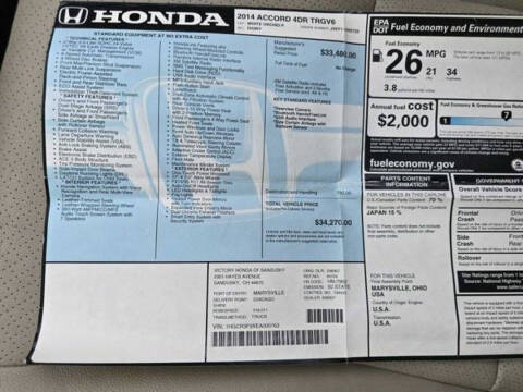 2014 Honda Accord Touring