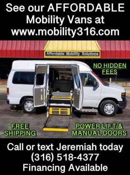2014 Ford E-Series for sale at Affordable Mobility Solutions, LLC - Mobility/Wheelchair Accessible Inventory-Wichita in Wichita KS