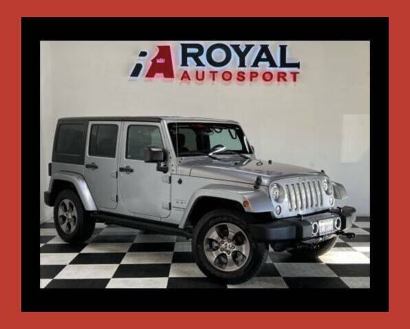 2018 Jeep Wrangler JK Unlimited for sale at Royal AutoSport in Elk Grove CA