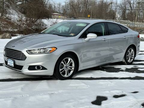 2015 Ford Fusion Hybrid for sale at Mohawk Motorcar Company in West Sand Lake NY