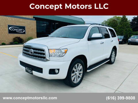 2008 Toyota Sequoia for sale at Concept Motors LLC in Holland MI