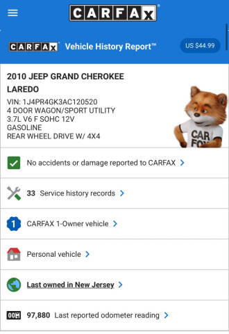 2010 Jeep Grand Cherokee for sale at Cedars Cars in Chantilly VA