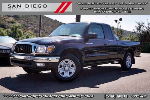 2004 Toyota Tacoma for sale at San Diego Motor Cars LLC in Spring Valley CA