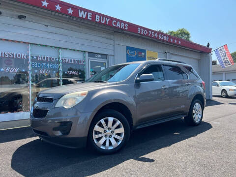 2010 Chevrolet Equinox for sale at MISSION AUTO SALES, LLC in Canton OH