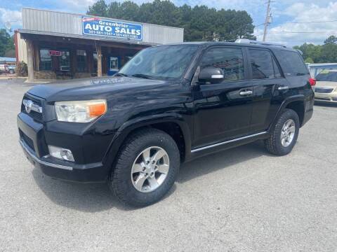 2011 Toyota 4Runner for sale at Greenbrier Auto Sales in Greenbrier AR