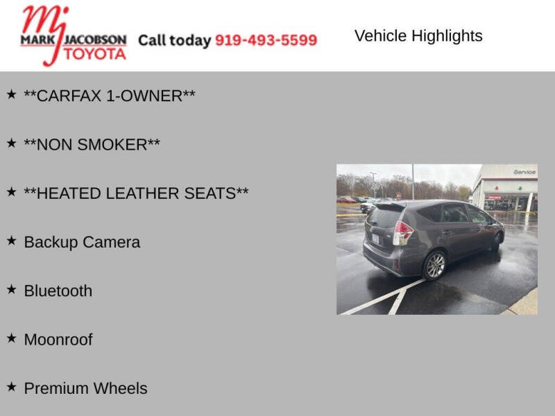 2015 Toyota Prius v Five