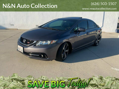 2014 Honda Civic for sale at n&n auto collection inc in Pasadena CA