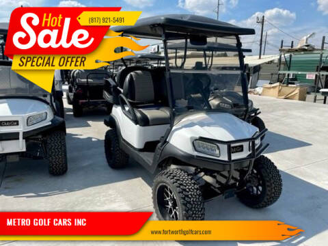 2018 Club Car 4 Passenger Electric Lift for sale at METRO GOLF CARS INC in Fort Worth TX
