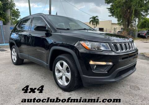 2017 Jeep Compass for sale at AUTO CLUB OF MIAMI, INC in Miami FL