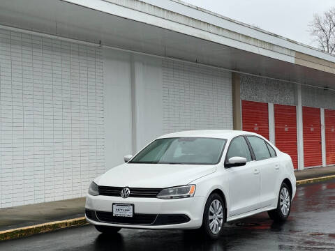 2013 Volkswagen Jetta for sale at Skyline Motors Auto Sales in Tacoma WA