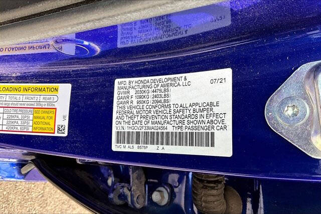 2021 Honda Accord Sport