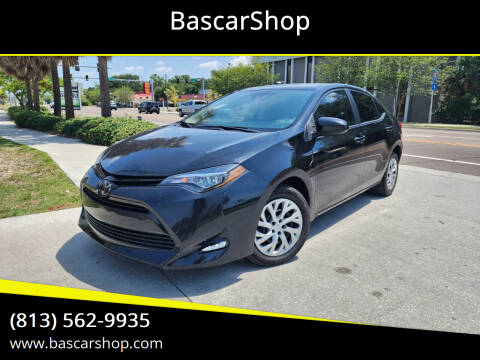 2019 Toyota Corolla for sale at BascarShop in Tampa FL