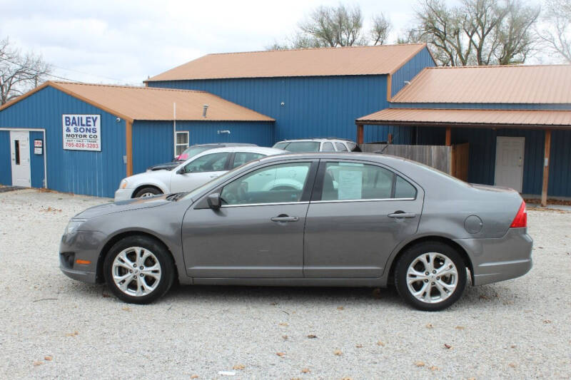 2012 Ford Fusion SE