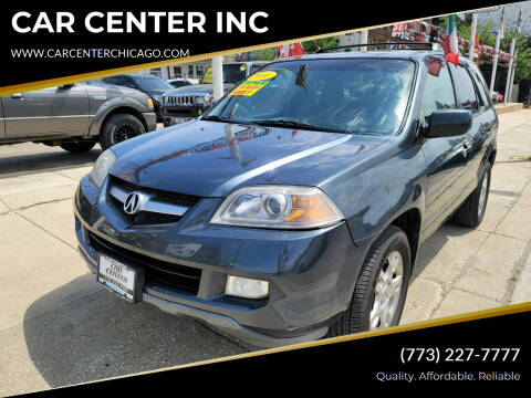 2006 Acura MDX for sale at CAR CENTER INC in Chicago IL