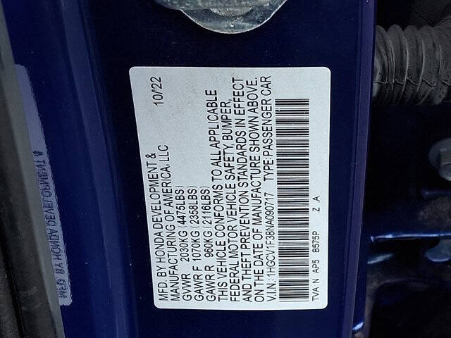 2022 Honda Accord Sport