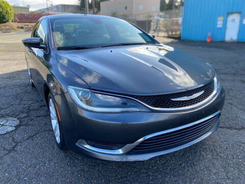 2016 Chrysler 200 for sale at Bright Star Motors in Tacoma WA