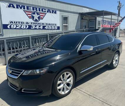 2019 Chevrolet Impala for sale at AMERICAN AUTO & TRUCK SALES LLC in Yuma AZ