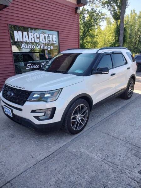 2016 Ford Explorer for sale at Marcotte & Sons Auto Village in North Ferrisburgh VT