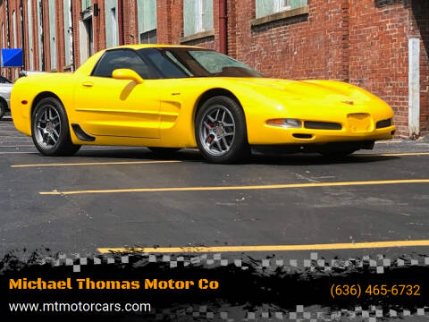 2001 Chevrolet Corvette for sale at Michael Thomas Motor Co in Saint Charles MO