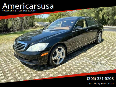 2009 Mercedes-Benz S-Class for sale at Americarsusa in Hollywood FL