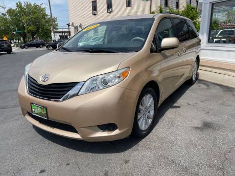 2012 Toyota Sienna for sale at ADAM AUTO AGENCY in Rensselaer NY