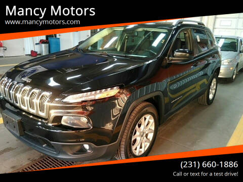 2015 Jeep Cherokee for sale at Mancy Motors in Mancelona MI